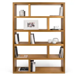 Regal TEMAHOME "Dublin", beige (natur), B:120cm H:172,8cm T:29cm, MDF, Spanplatte, Regale, Bücherregal Raumteiler-Regal, in drei verschiedenen Farben erhältlich