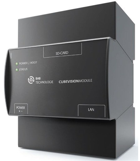 1St. BAB Cubevisionmodul KNX 10561 Visualisierungs-Gateway KNX/Ethernet