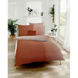KAEPPEL Master Mako-Satin terra 135 x 200 cm + 80 x 80 cm