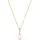 ANIA HAIE Kette mit Anhänger Gold Pearl Padlock Silber