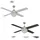 Westinghouse Kelcie 132 cm Deckenventilator Silber