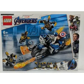 LEGO Marvel Super Heroes Captain America Outrider-Attacke 76123