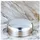Cheffinger Edelstahl Kochtopf InduktionTopf Pfanne Deckel Suppentopf Silber 34 cm