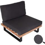MCW MCW-H54 Loungesessel hellbraun/dunkelgrau