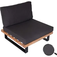 MCW MCW-H54 Loungesessel hellbraun/dunkelgrau