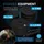 ArtSport Hantelset 40 kg Kurzhantelset 2er Set schwarz