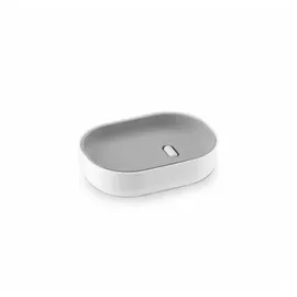authentics Lunar Seifenablage Weiß/Cool Grey