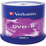 Verbatim DVD+R 4.7GB 16x 100er Spindel