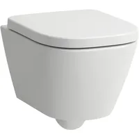 Laufen Meda Wand-WC Set Advanced kompakt, Silent Flush, 360x490mm,