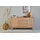 Jahnke Sideboard Wave 149,5 x 80 x 39,8 cm Braun / Weiß