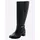 sheego Weitschaftstiefel Damen Schwarz 43