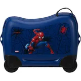 Samsonite Dream2Go Ride-On Suitcase Marvel Spiderman Web in Blau, Einheitsgrösse