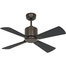 CasaFan ECO NEO III 92 cm Deckenventilator Schwarz/Teak