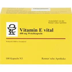 Vitamin E Vital 400mg Rennersche Apotheke 100 ST