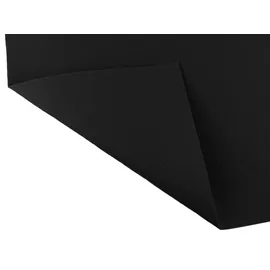 Primaflor Event- und Messeteppich, Rips Dublin - Schwarz, 1,00m x 1,00m,