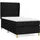 vidaXL Boxspringbett 100 x 200 cm Schwarz