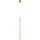 Nova Luce Elettra 1-flg. 60 cm gold