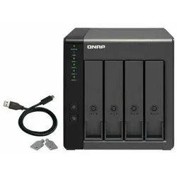 NAS-Netzwerk-Speicher Qnap TR-004 Schwarz