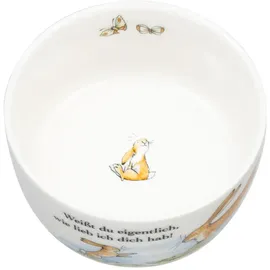 Könitz Müslischale Weißt du eigentlich, Schale, Porzellan, Braun, 380 ml, 1192652903 - Braun