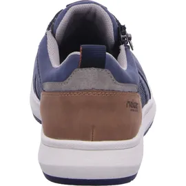 Rieker Herren Halbschuhe Blau 45