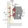 N/H HETTICH Systema Top 2000 Quadro Duplex 40, Schranktiefe 316 mm, Maß X=22mm