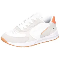 Rieker Keilsneaker Damen Orange/Weiß 42