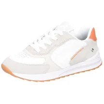 Rieker Keilsneaker Damen Orange/Weiß 42