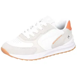Rieker Keilsneaker Damen Orange/Weiß 42