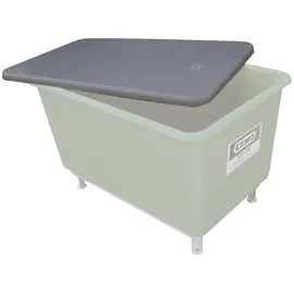 Cemo Flachdeckel GFK 1.190 mm grau