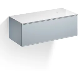 Alape Arkta Möbelmodul mit Trägerplatte 120 cm, Beckenposition rechts, Badmöbel,