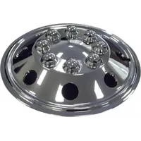 MILENCO Radzierblende gewölbt, chrom, 16 Zoll