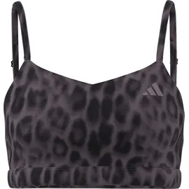 adidas Optime Essentials Workout Leopard Ice Purple/Shadow Navy L