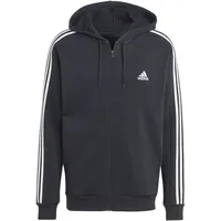 Adidas Essentials Fleece 3-Stripes Full-Zip Hoodie