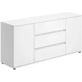 home collective Sideboard 150 x 70 x 40 cm Weiß