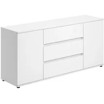 home collective Sideboard 150 x 70 x 40 cm Weiß