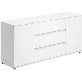 home collective Sideboard 150 x 70 x 40 cm Weiß