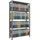 Schulte Lagertechnik Aktenregal 100 x 30 x 180 cm Silber
