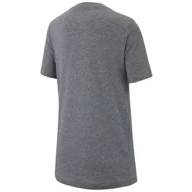 Nike Sportswear T-Shirt Jungen dk grey heather/white XS 122-128 cm