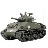 TAMIYA 56048 1:16 RC US M4 Sherman 105mm How. MSS - Panzer Bausatz, RC Modellbau, Ferngesteuertes Modell