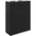 vidaXL Hoher Pflanzkübel 55 x 22 x 70 cm Schwarz