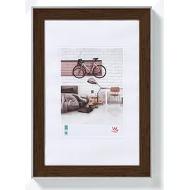walther + design Bohemian Bilderrahmen Nussbaum 30x40 cm 4er Set