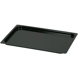 Riess, 0430-022, Profi Gastronorm 1/1, CLASSIC - SPEZIALARTIKEL, Herdblech, Herdbackblech, Maße 32,5 x 53 cm, Höhe: 6 cm, Emaille, schwarz