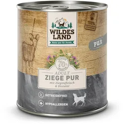 Wildes Land 800g Ziege PUR