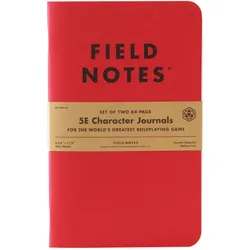 Field Notes 5E Character Journal 2-Pack (printed Role-Playing paper) FN-CJ