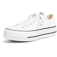 Converse Chuck Taylor All Star Lift Clean Leather Low Top white/black/white 36,5