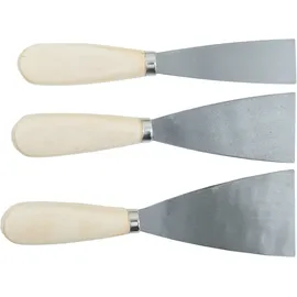 conmetall - celle Spachtelset 3 teilig, Holzgriff