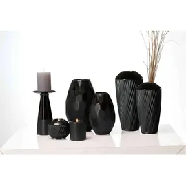 Ritzenhoff & Breker Teelichthalter Onyx Keramik Schwarz