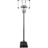 vidaXL Basketballständer Transparent 280-350 cm Polycarbonat