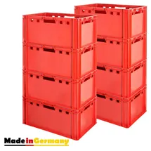 TSGPS Aufbewahrungskiste E3 60 x 40 cm 8-tlg. rot