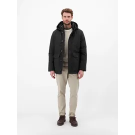 Lerros Herren Wintermantel schwarz XL